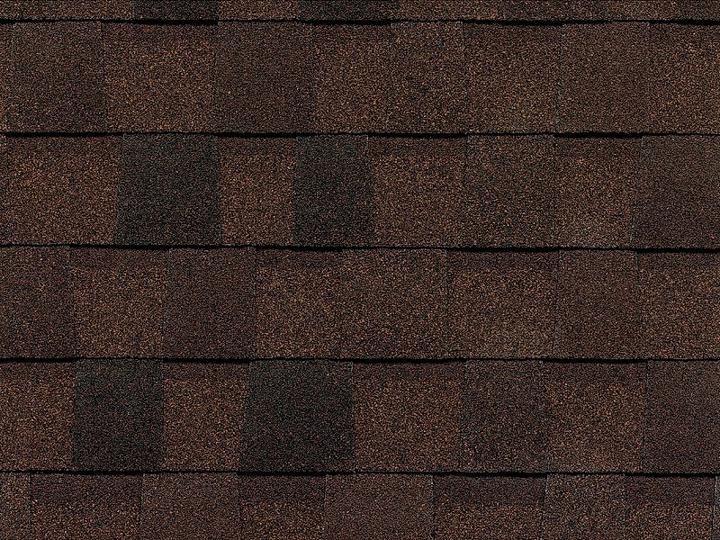 Atlas Pinnacle Pristine shingle in Burnt Hickory