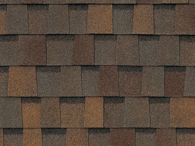 Atlas Pinnacle Pristine shingle in Copper Canyon