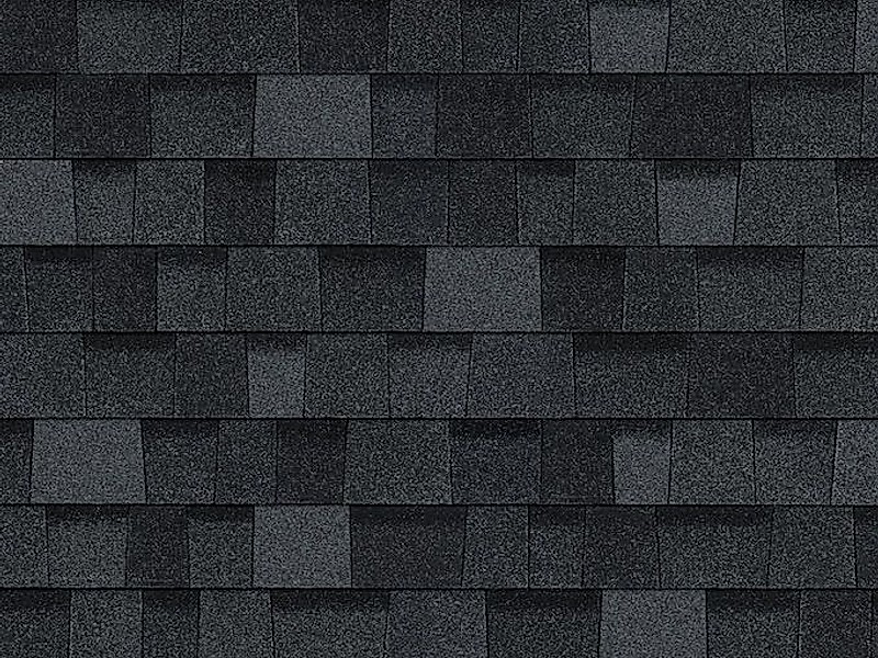 Owens Corning Duration shingle in Onyx Black